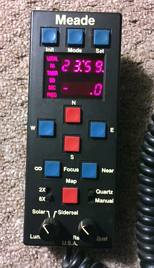 Meade LX6 Hand Controller